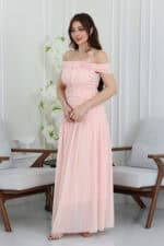 فستان ناعم سهرة راقي