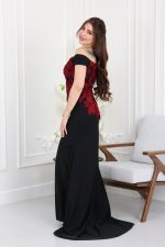 فستان سهرة اوف شولدر انيق