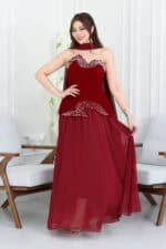 فستان سهرة فخم ملكي