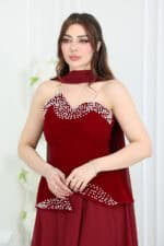 فستان سهرة فخم ملكي