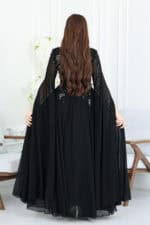 فستان سهرة مطرز راقي