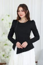 فستان سهرة راقي طبقات