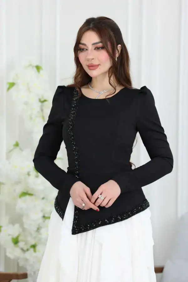 فستان سهرة راقي طبقات