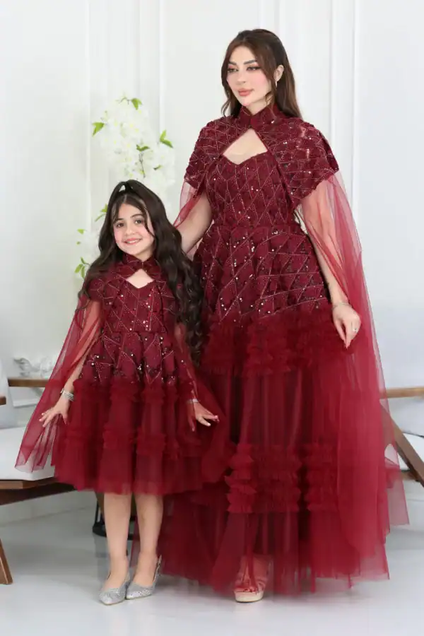 فستان سهرة شك فاخر