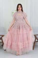 فستان سهرة شك فاخر