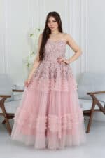 فستان سهرة شك فاخر