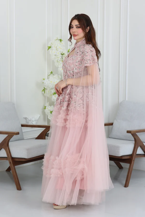 فستان سهرة شك فاخر