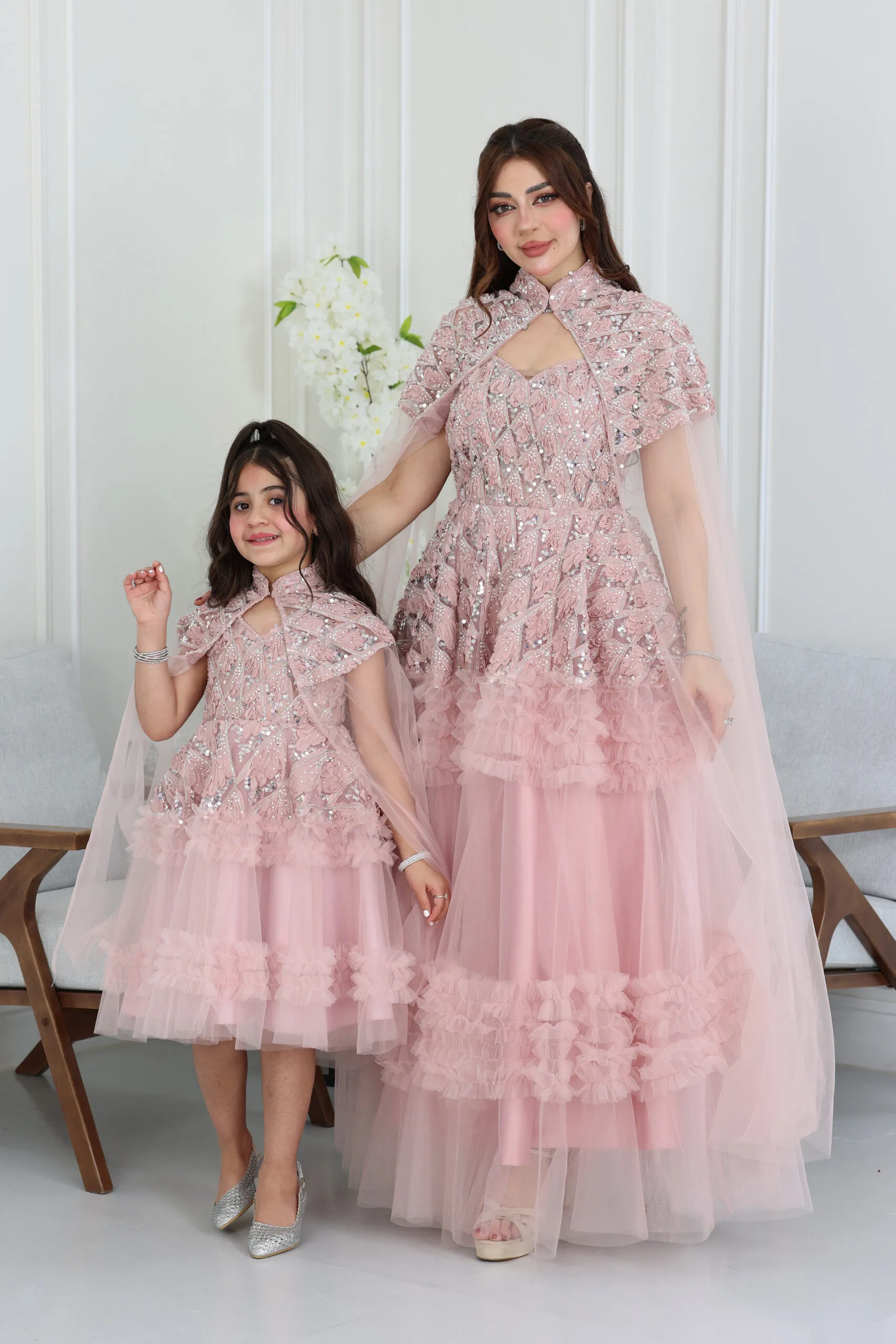 فستان بناتي شك فاخر