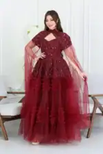 فستان سهرة شك فاخر