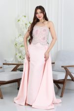 فستان سهرة تب بتطريز