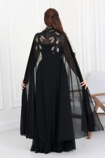 فستان سهرة شيفون راقي