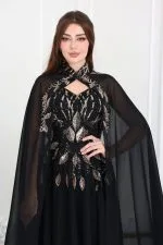 فستان سهرة شيفون راقي