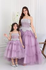 فستان سهرة طبقات تل