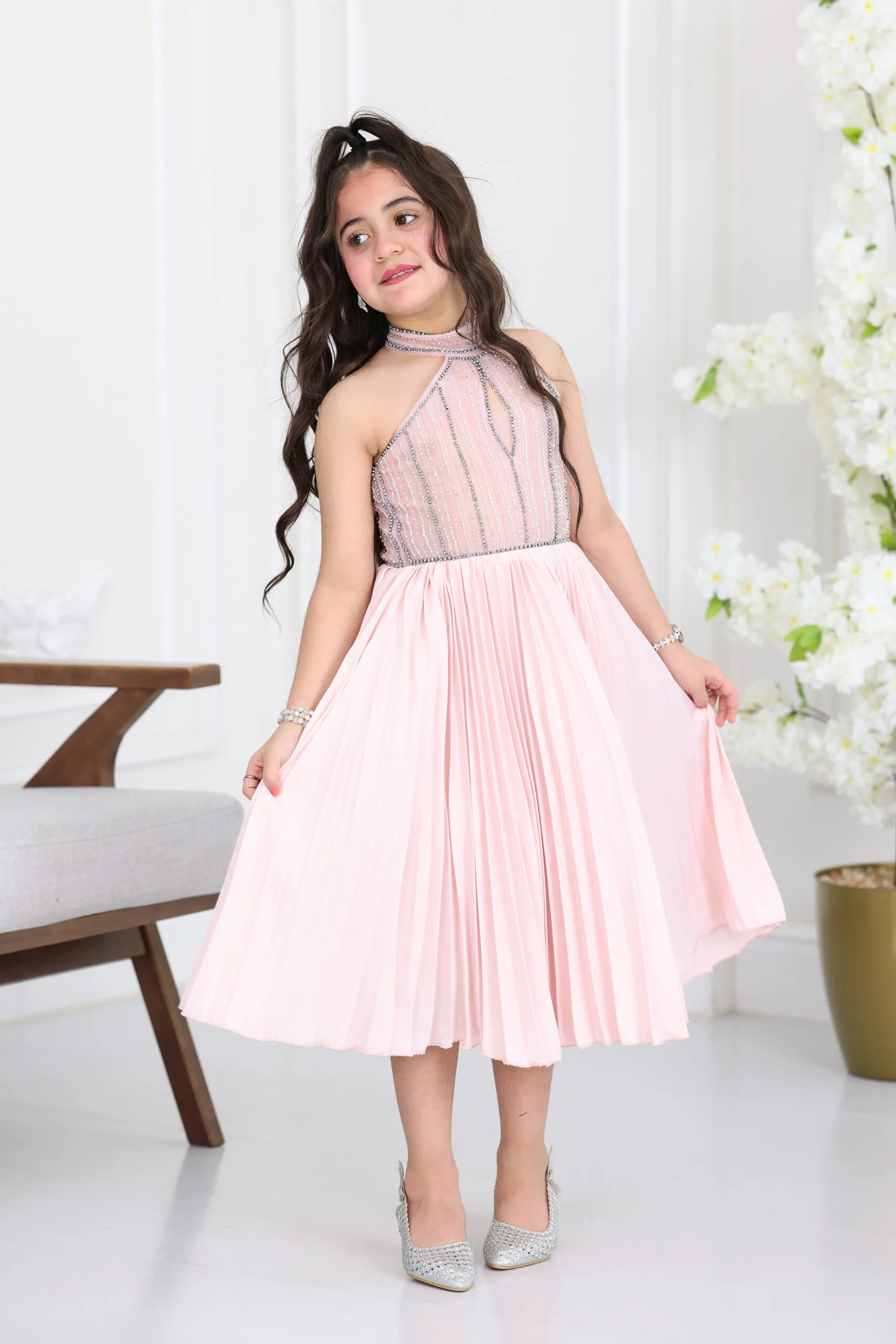 فستان بناتي بليسيه راقي