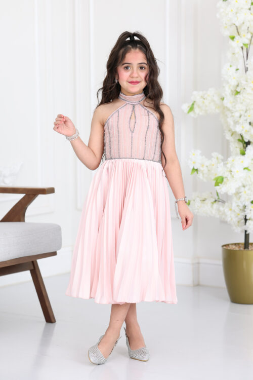 فستان بناتي بليسيه راقي