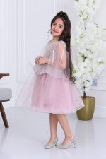 فستان بناتي فاخر تل