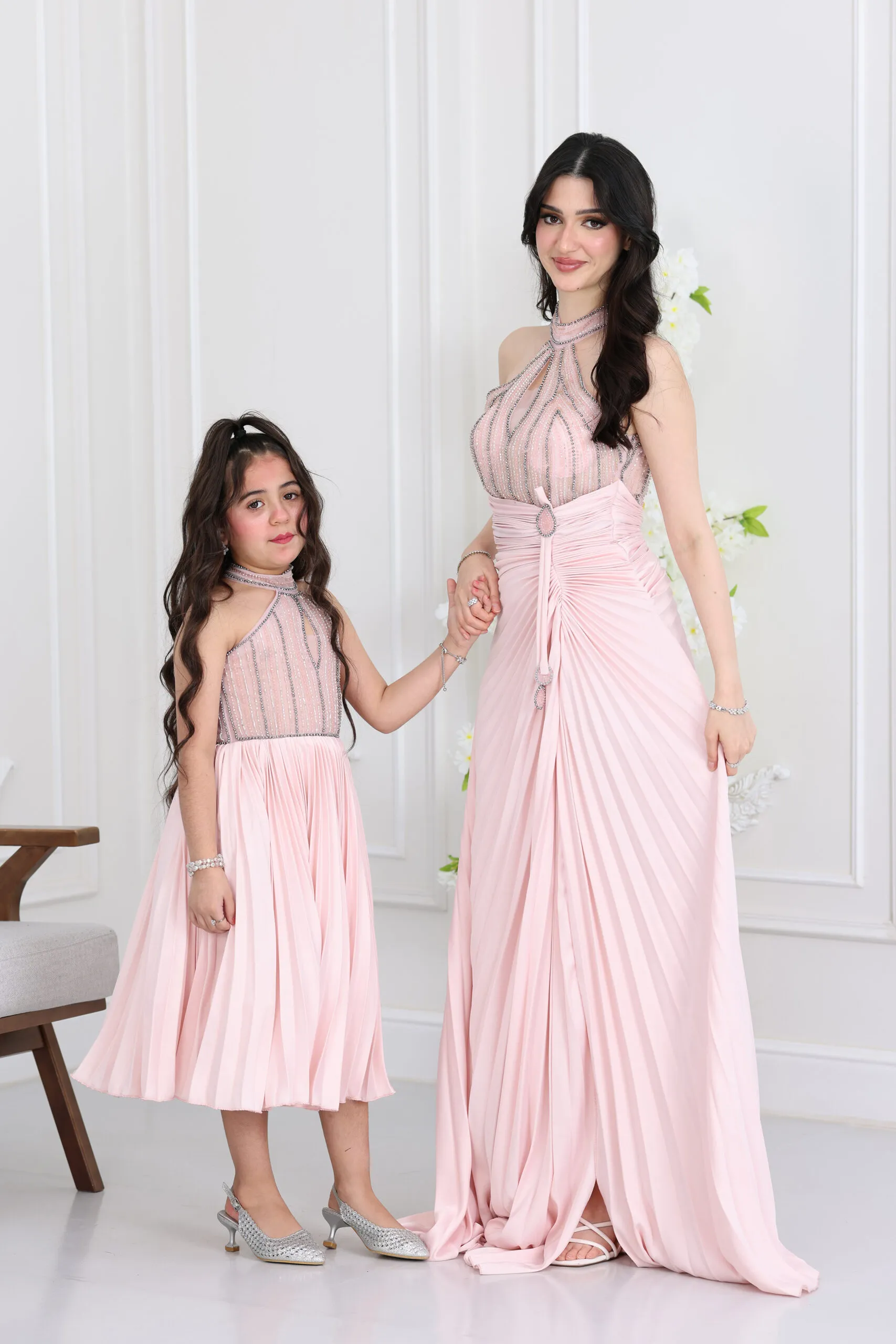 فستان سواريه فاخر مطرز