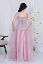 فستان سهرة فاخر تل