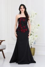 فستان سواريه مطرز فخم