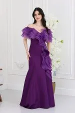 فستان سهرة فخم ناعم