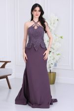 فستان سهرة كريب