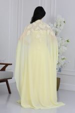 فستان شيفون سهرة خناقي