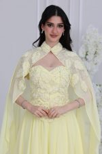 فستان شيفون سهرة خناقي