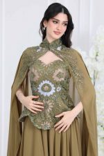 فستان شيفون سهرة أنيق