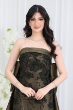 فستان سهرة تطريز ملكي