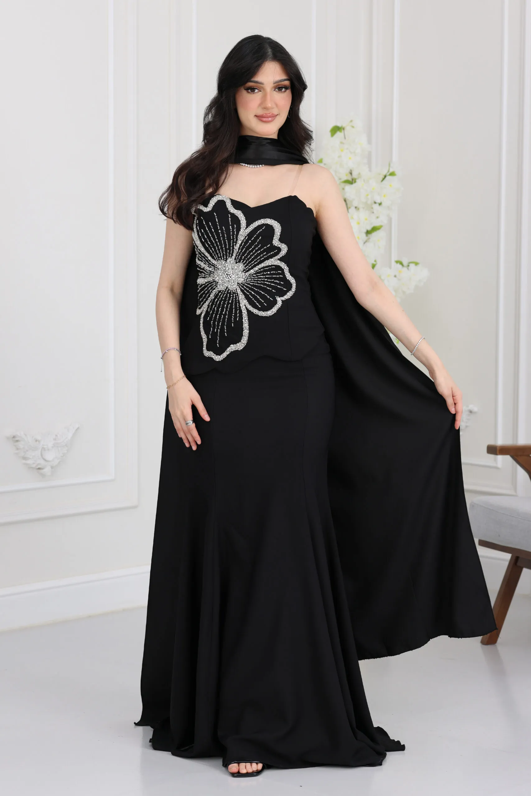 فستان سواريه فخم مناسبات