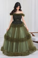 فستان فاخر سهرة