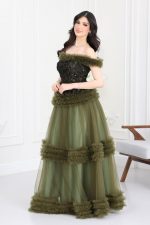 فستان فاخر سهرة