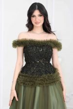 فستان فاخر سهرة