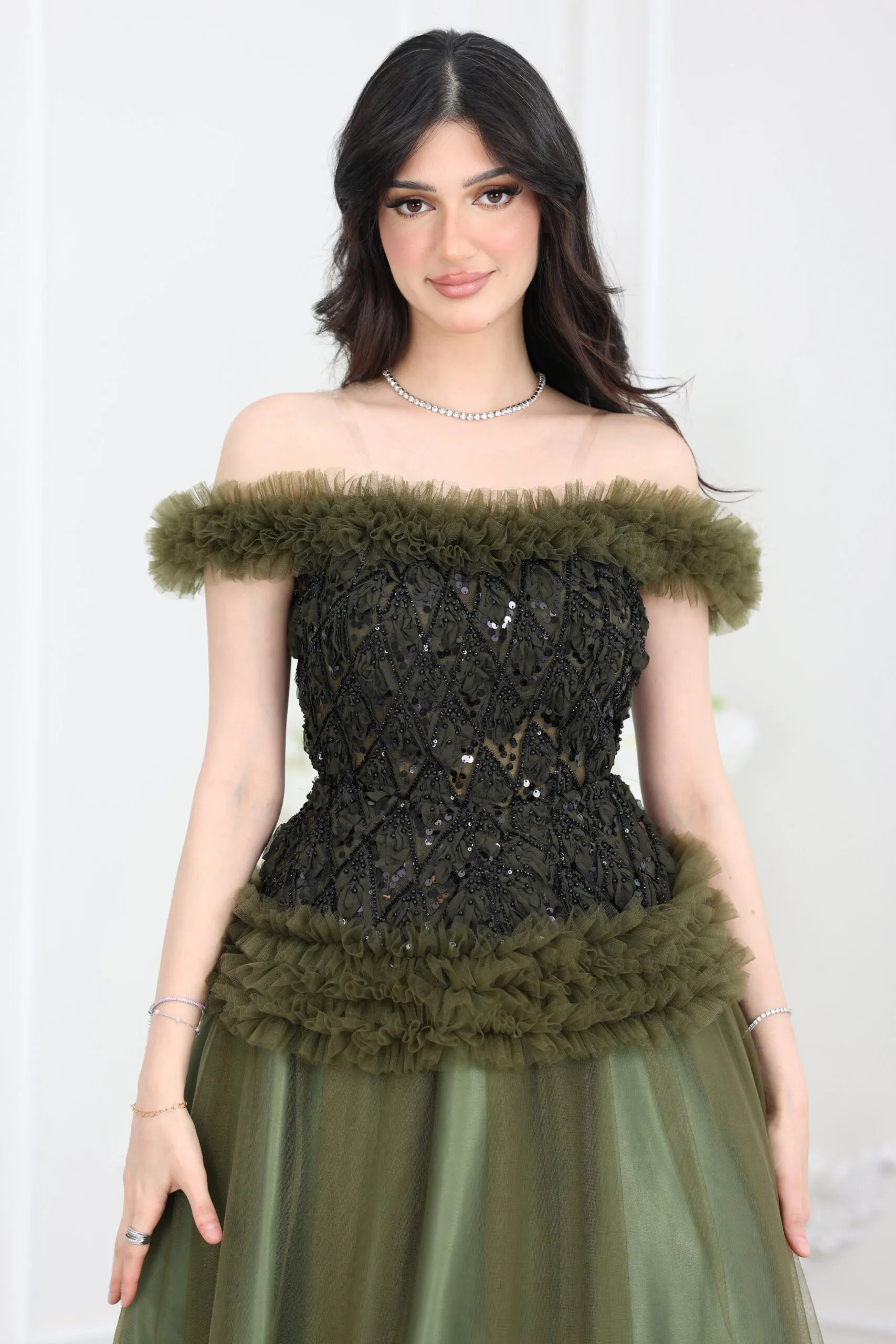 فستان فاخر سهرة