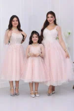 ⁦فستان بناتي سهرة مطرز⁩ - الصورة ⁦5⁩