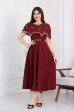 ⁦فستان عيد ناعم راقي⁩ - الصورة ⁦2⁩