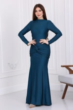 ⁦فستان للمناسبات ناعم فاخر⁩ - الصورة ⁦4⁩