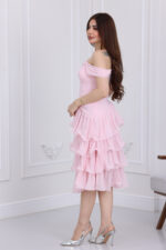 ⁦فستان ميد ناعم انيق⁩ - الصورة ⁦2⁩