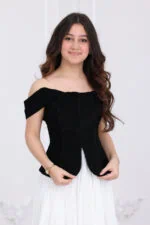 ⁦فستان بناتي بليسيه انيق⁩ - الصورة ⁦6⁩