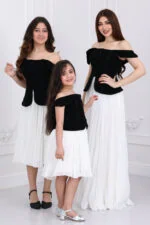 ⁦فستان بناتي بليسيه انيق⁩ - الصورة ⁦7⁩