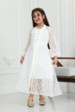 ⁦فستان بناتي دانتيل فخم⁩ - الصورة ⁦3⁩