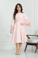 ⁦فستان بناتي عيد فخم⁩ - الصورة ⁦10⁩