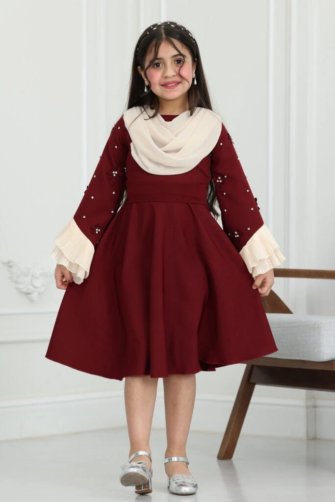 فستان بناتي عيد فخم