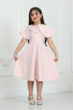 ⁦فستان بناتي عيد مطرز⁩ - الصورة ⁦4⁩