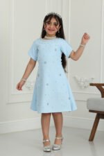 ⁦فستان بناتي عيد راقي⁩ - الصورة ⁦2⁩