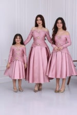 فستان بناتي فاخر مميز