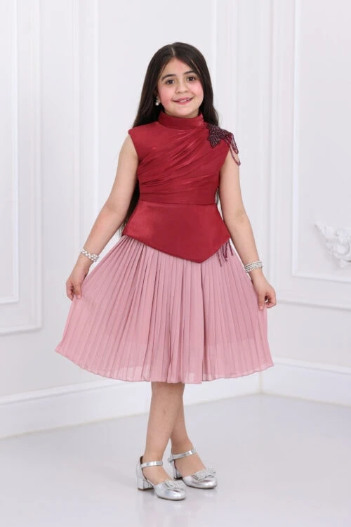 فستان بناتي للمناسبات فاخر