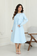 ⁦فستان بناتي ناعم انيق⁩ - الصورة ⁦4⁩