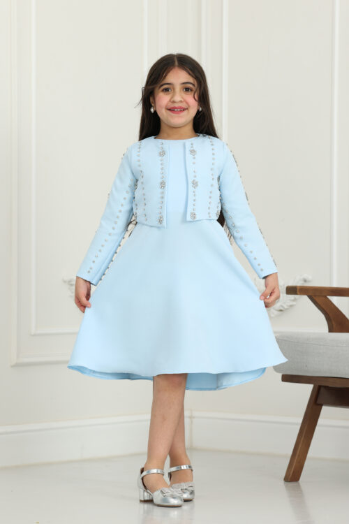 فستان بناتي ناعم انيق