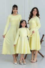 ⁦فستان بناتي ناعم اكمام⁩ - الصورة ⁦7⁩